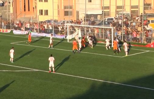 جانب من المباراة