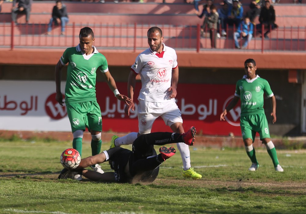 جانب من مباراة سابقة بين الطرفين