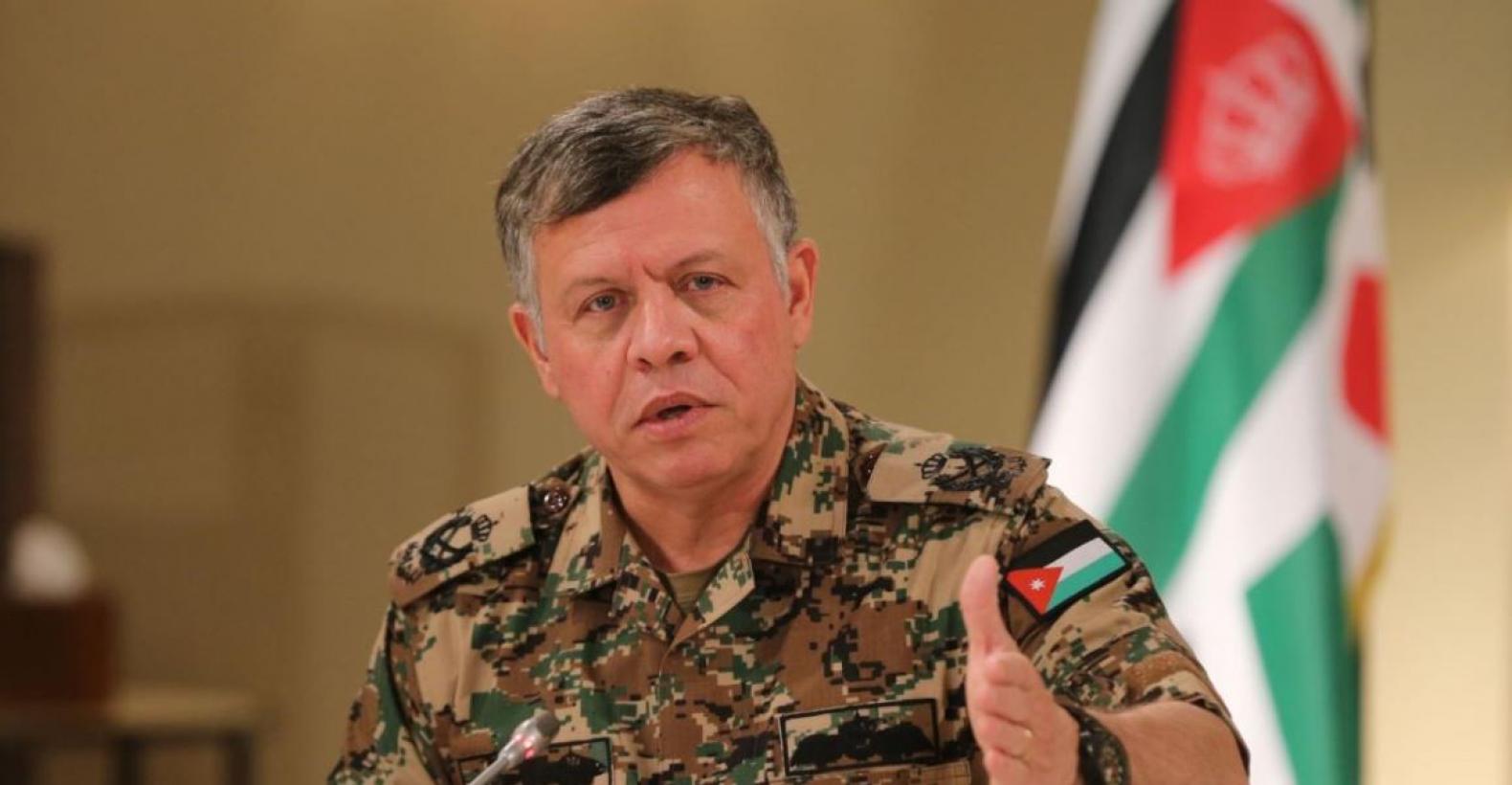 ملك الاردن يوعز باسترداد اراض اردنية من اسرائيل)
