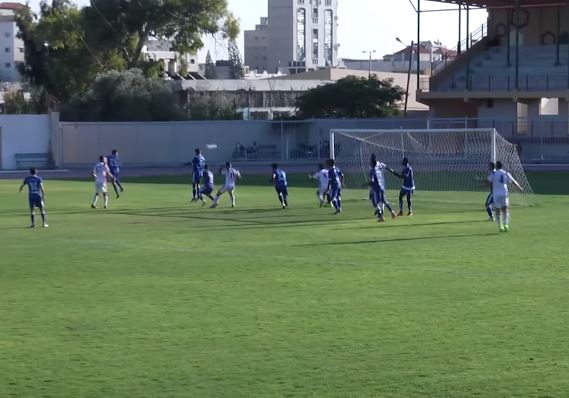 جانب من المباراة