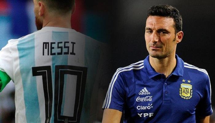 ميسي وسكالوني