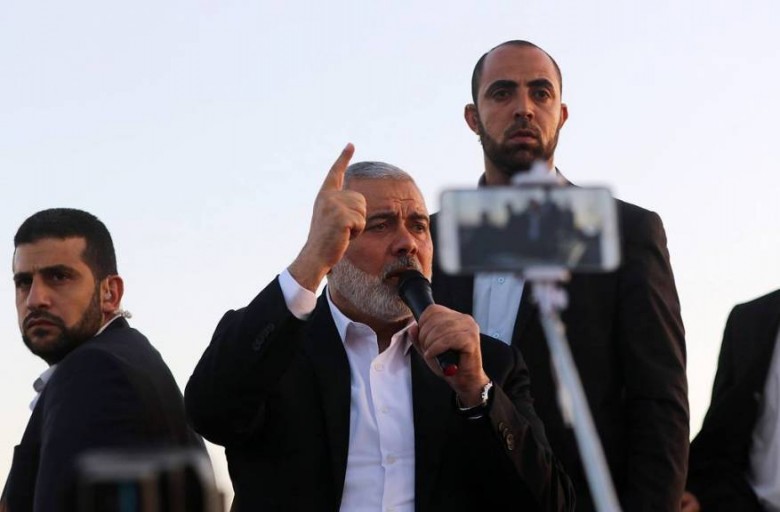 صورة لهنية خلال مشاركته بمسيرات العودة الكبرة