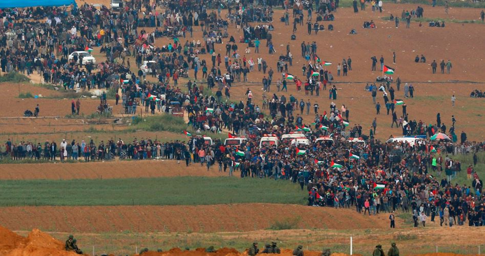 مسيرات العودة الكبرى