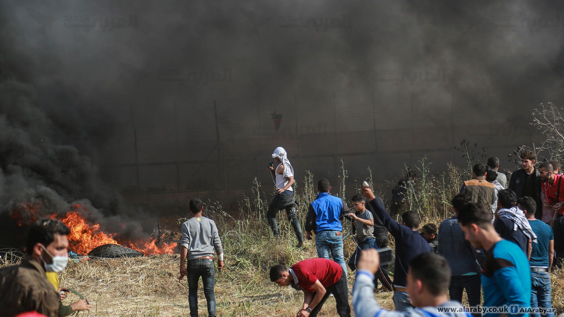 صورة من مسيرات العودة