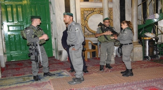 خلال اقتحام سابق لقوات الاحتلال