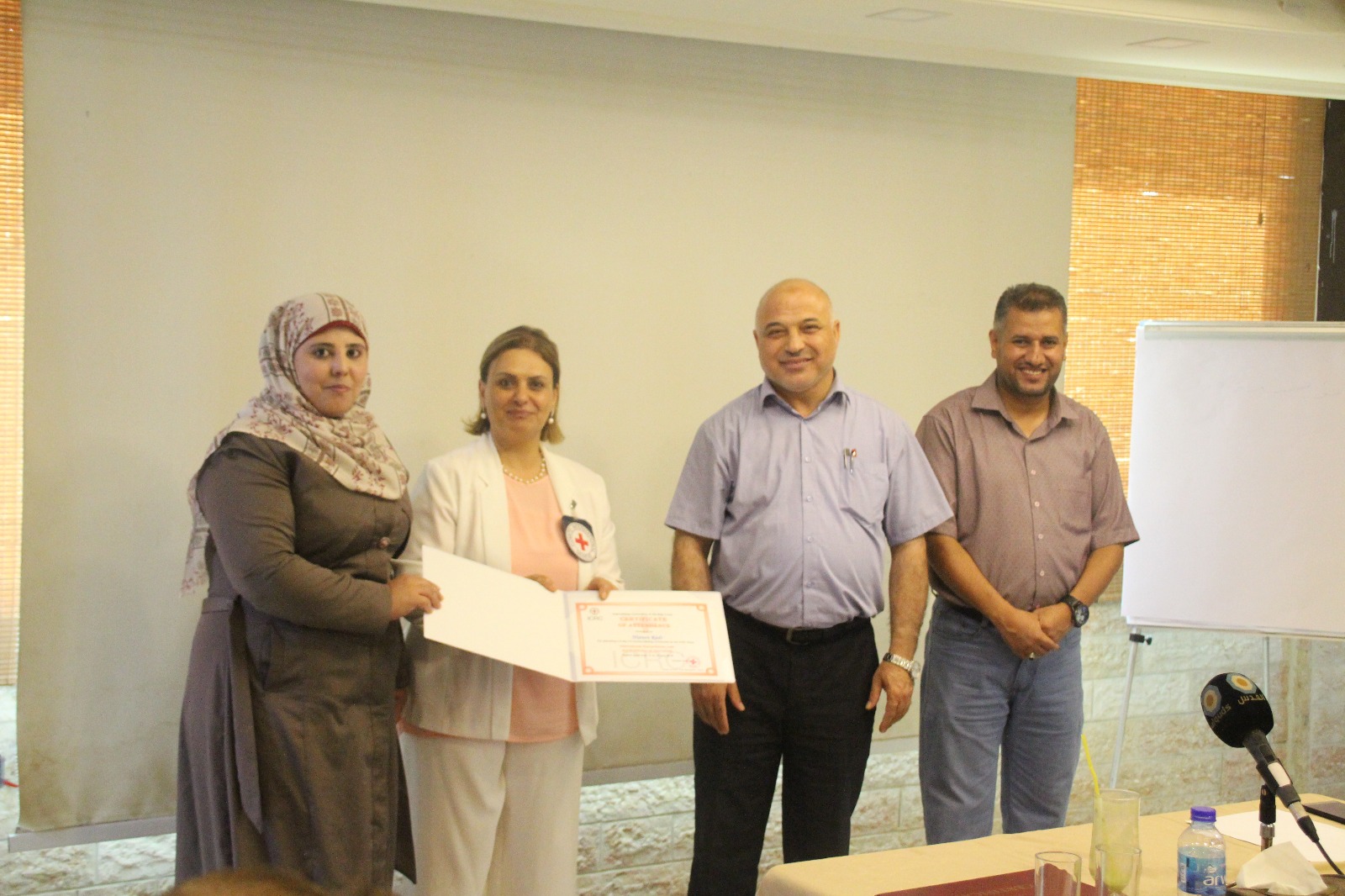 اختتام دورة "حماية الصحافيين في القانون الدولي الإنساني" بغزة