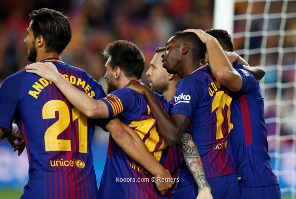 لاعبو برشلونة