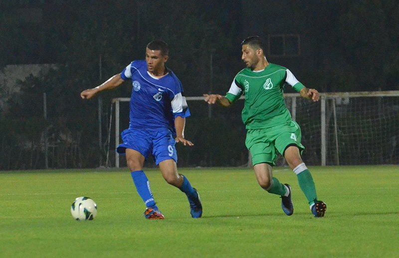 جانب من المباراة