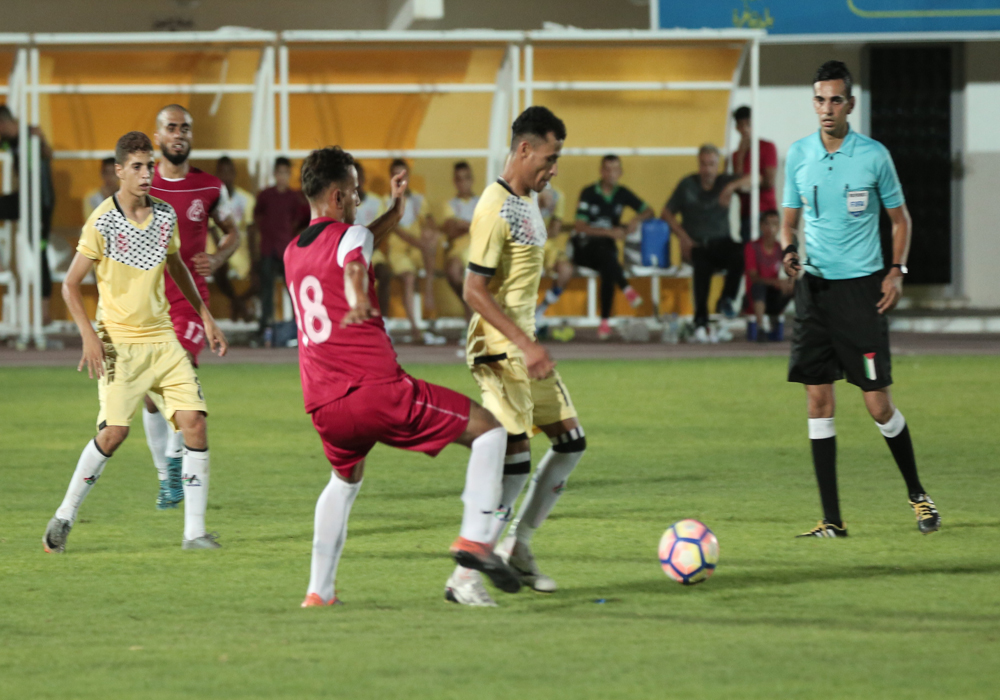 جانب من المباراة