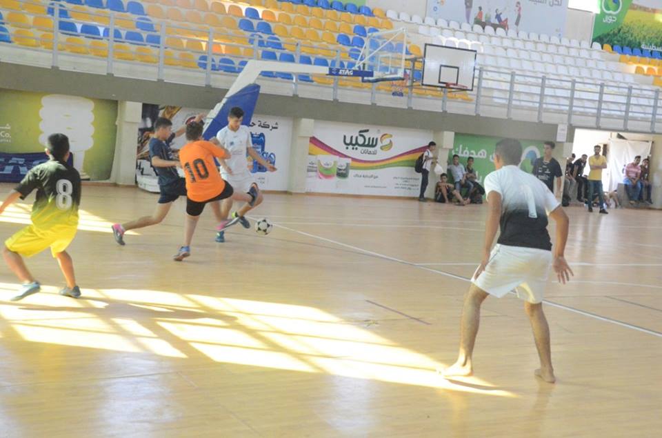 جانب من المباراة النهائية للبطولة