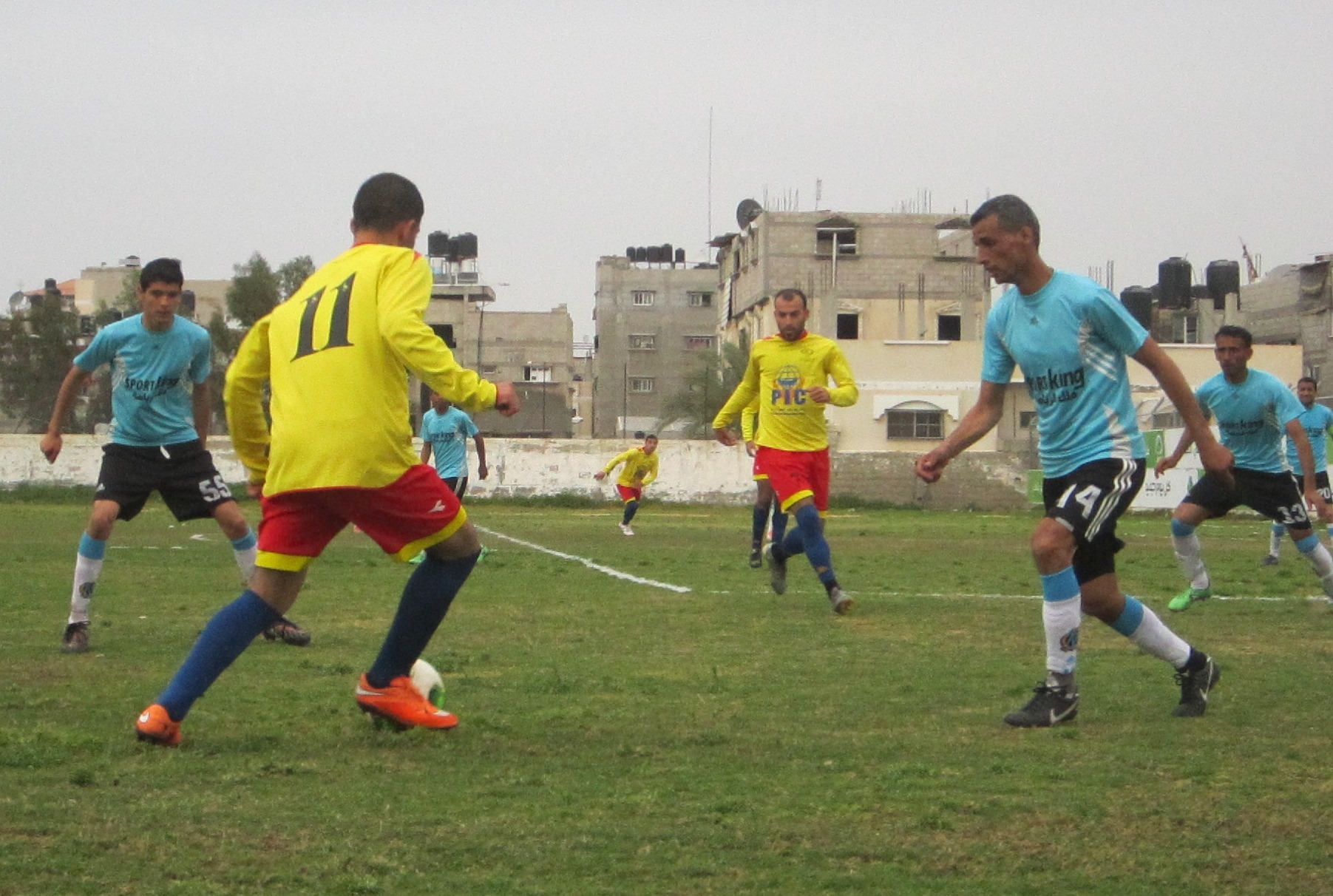 جانب من أحد مباريات البطولة الموسم الماضي
