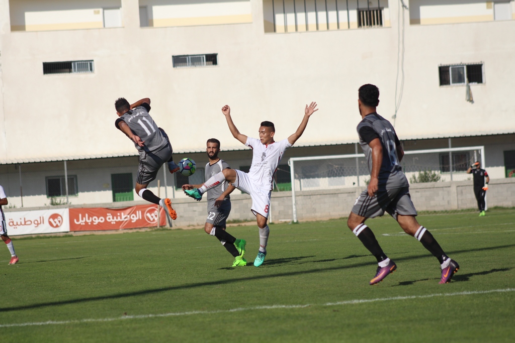 جانب من المباراة