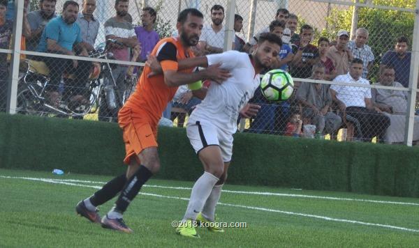جانب من مباراة اتحاد خانيونس وغزة الرياضي