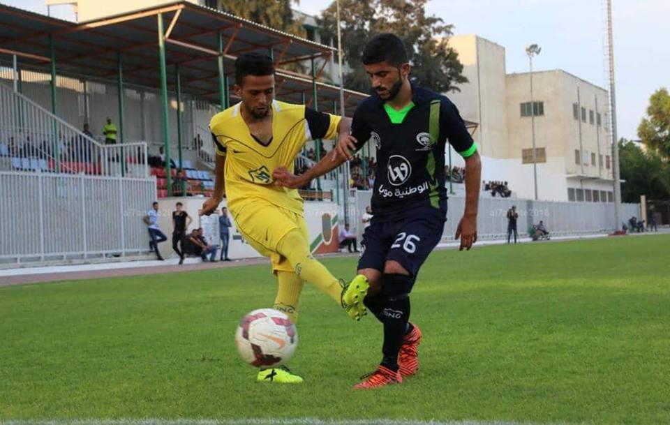 جانب من المباراة