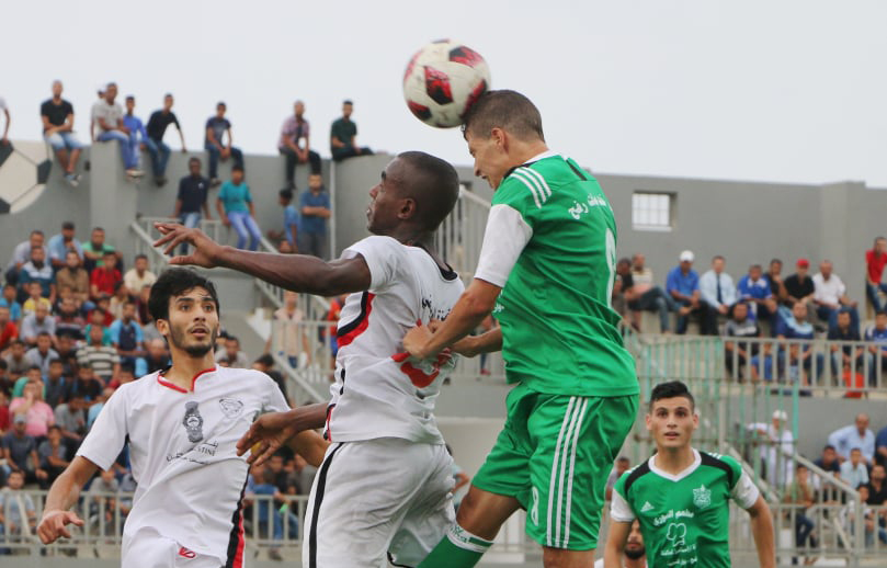 جانب من المباراة
