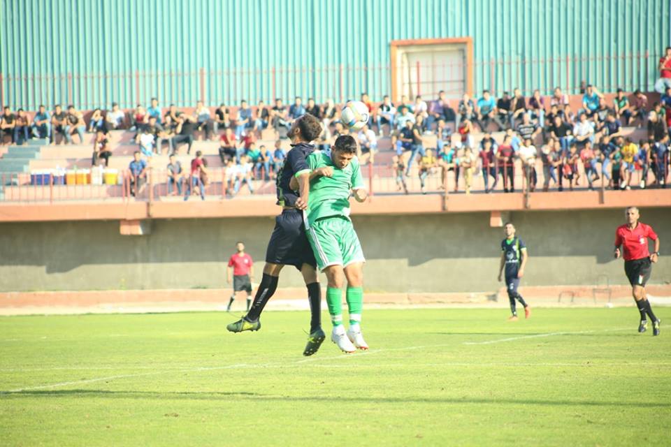 جانب من مباراة الهلال والشجاعية