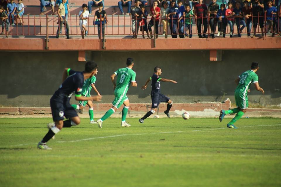 جانب من المباراة