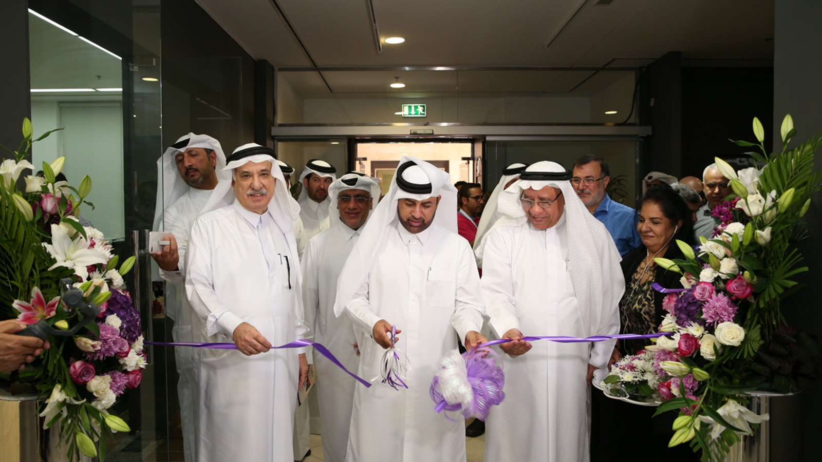 جانب من فعاليات افتتاح الدورة الرابعة من مهرجان كتارا للرواية العربية الذي يتواصل لغاية يوم الأربعاء