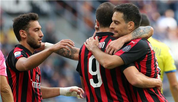 لاعبو ميلان