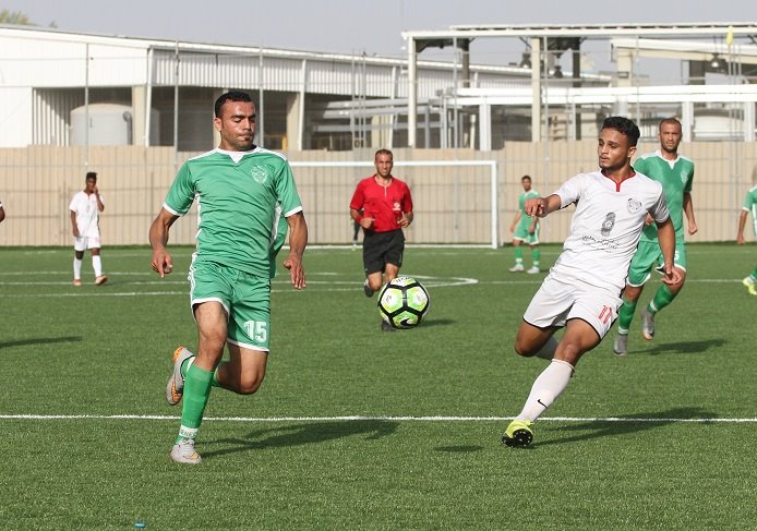 جانب من المباراة