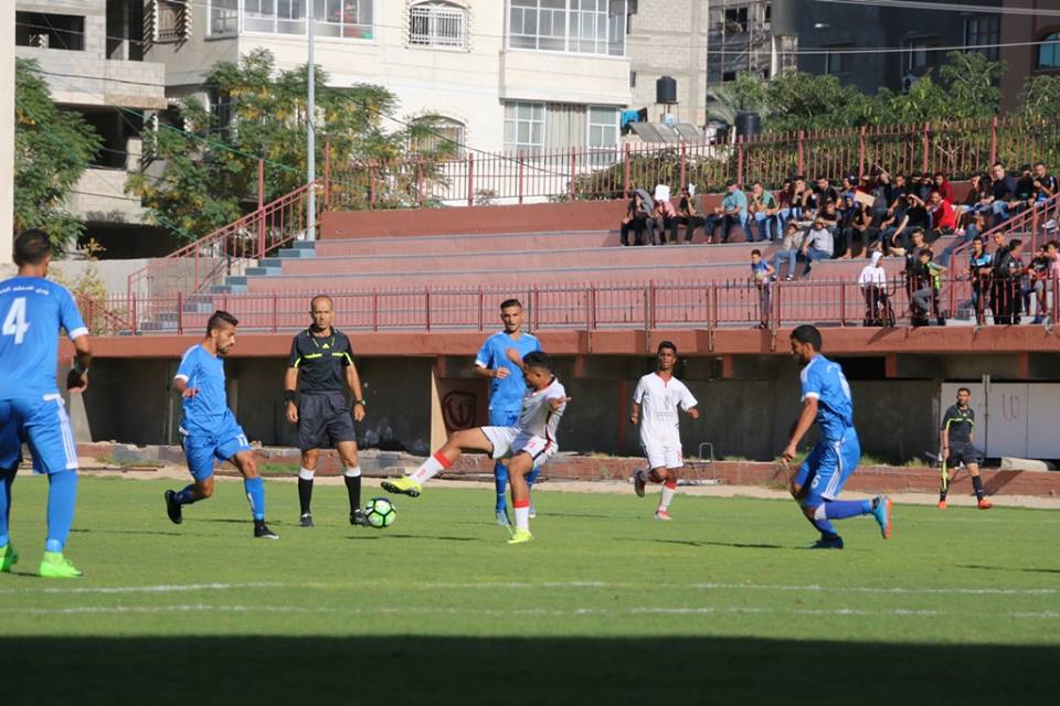 جانب من المباراة