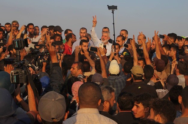 هنية في مسيرات العودة