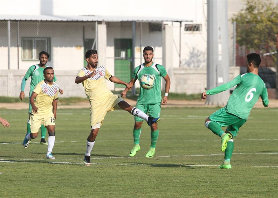 جانب من المباراة
