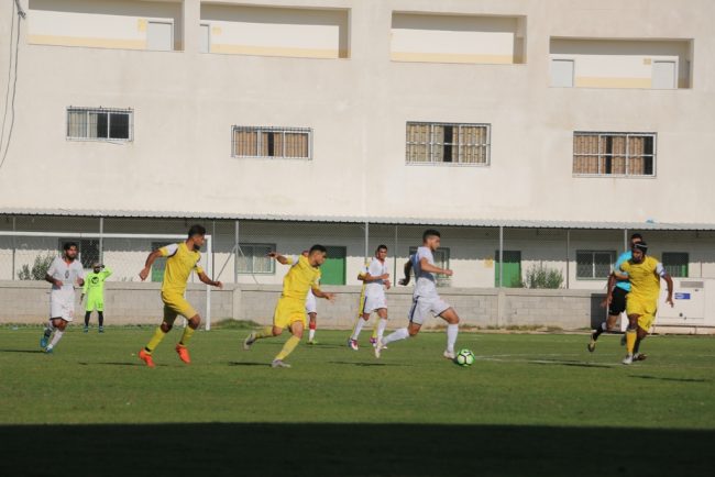 جانب من المباراة