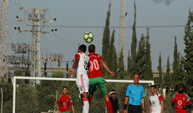 جانب من المباراة