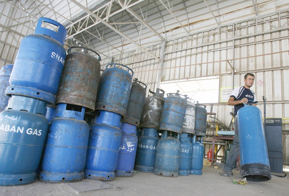 "تعويم" سعر أسطوانة الغاز في غزة