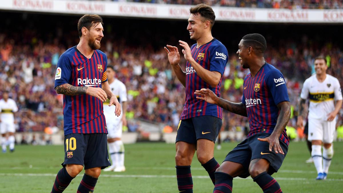 لاعبو برشلونة