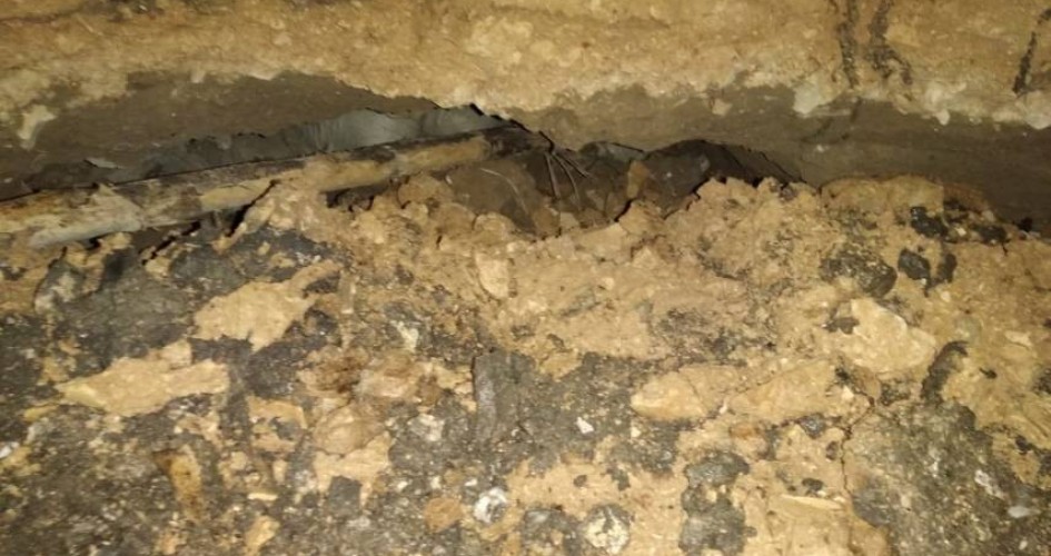 الأمطار الغزيرة تكشف عن نفق حفره المستوطنون أسفل سلوان