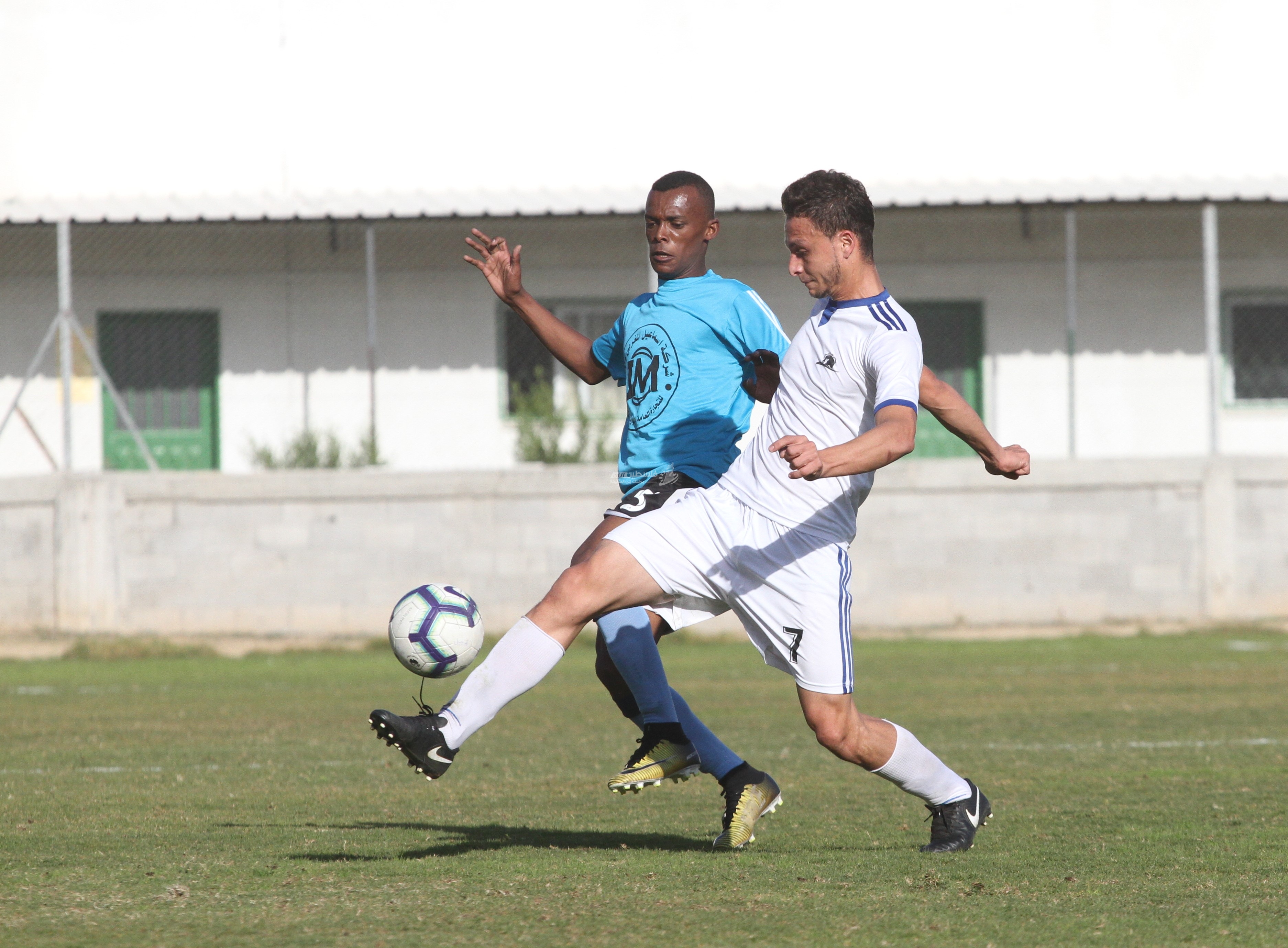 جانب من المباراة