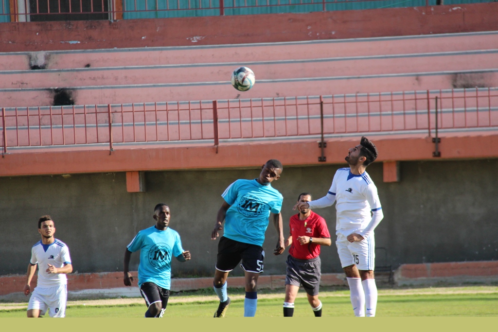 جانب من مباراة سابقة للزوايدة