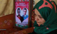 والدة الشهيد الطفل تحرير وهبة