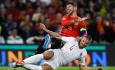 جانب من المباراة