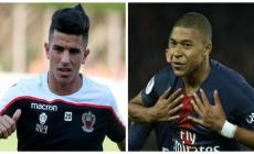 من اليمين: مبابي, وعطال