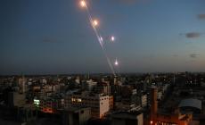 اطلاق صواريخ من غزة