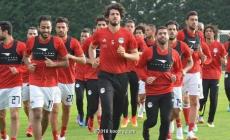 جانب من تدريبات منتخب مصر