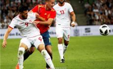 جانب من المباراة