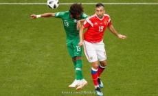 جانب من المباراة