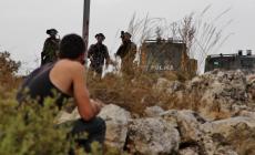 صورة ارشيفية لجنود الاحتلال قرب قرية النبي صالح