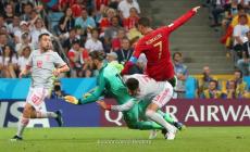 جانب من المباراة