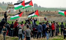 صورة ارشفية لمسيرات العودة الكبرى