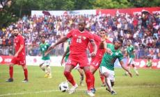 جانب من مباراة سابقة للوطني