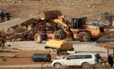 الاحتلال يهدم 7 منشآت سكنية بالأغوار الشمالية