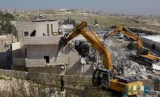 الاحتلال يهدم مدرسة "التحدي 13" جنوب الخليل