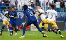 جانب من المباراة