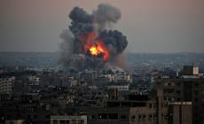 قصف إسرائيلي شمال بيت لاهيا بعد اعتراض صاروخ في عسقلان