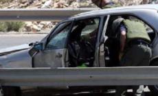 اطلاق نار على سيارة مستوطنين